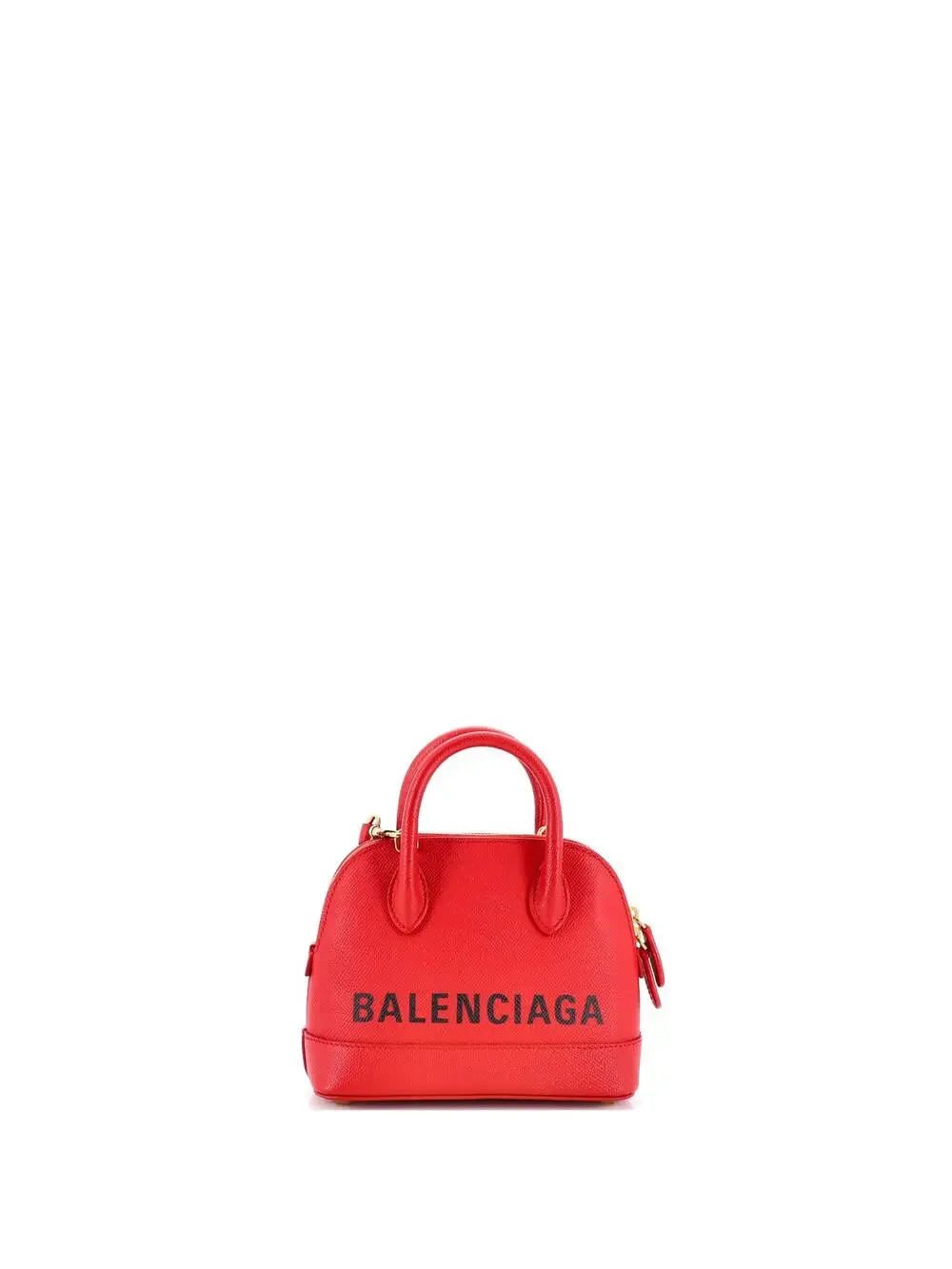 Balenciaga Logo Ville Bag Leather Xxs #254883B97B - Picture 3 of 6